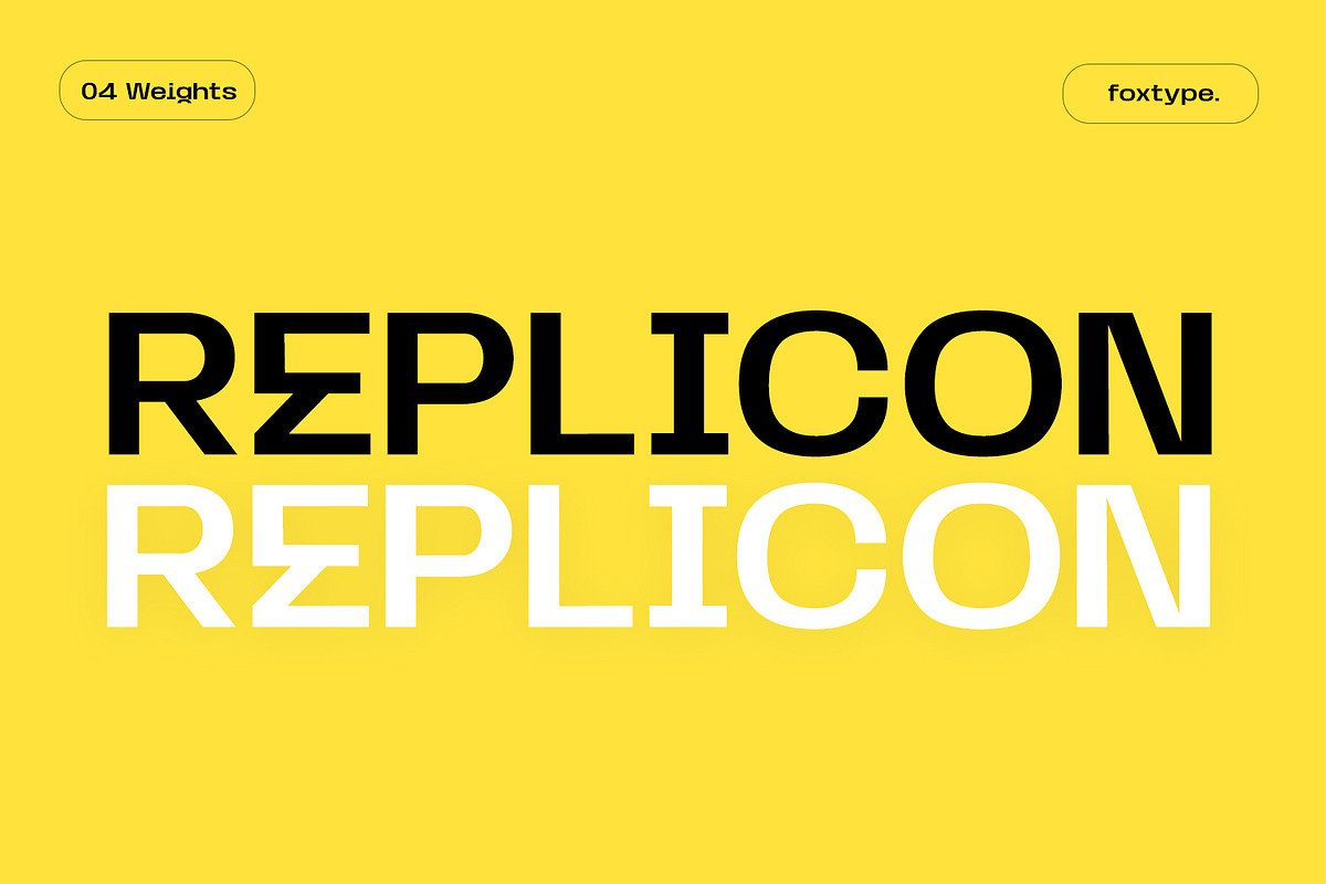 Replicon Typeface, a Sans Serif Font by Foxtype (Photo 1 of 10)