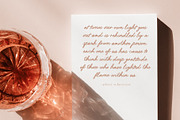 Chandelier Script Font, a Script Font by ReveryWorks (Thumbnail 6 of 15)