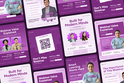 Luxora - Webinar Value Social Media, a Social Media Template by SLAB! Design (Thumbnail 7 of 8)