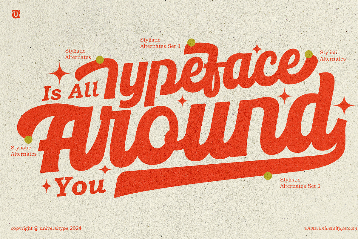 UT Right Milks - A Bold Script Font, a Script Font by Universitype (Photo 2 of 8)