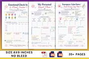 2027 ADHD Self-Care & Reflection Pla, a Stationery Template by Designmela01 (Thumbnail 4 of 6)
