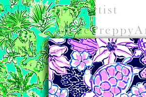 Preppy Pattern Set