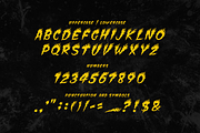 Fire Font | Flames font, a Font by tomatstudio (Thumbnail 7 of 8)