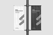 Street Pole Banner Mockup PSD, an Advertising Mockup by graphypix (Thumbnail 3 of 4)