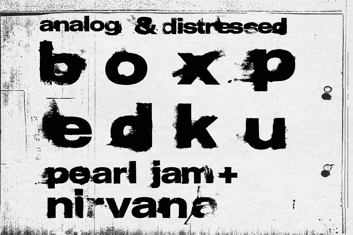 Bitdriver - OpenType SVG Font, a Sans Serif Font by DriverDesign (Photo 3 of 8)