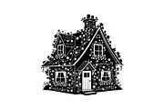 Cute House Silhouette Bundle, an Illustration by Designs_River (Thumbnail 26 of 31)