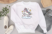 Unicorn svg png clipart, an Illustration by Bila Vorona (Thumbnail 3 of 3)