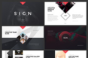 Sign Keynote Presentation Template, a Presentation Template by Goashape Studio (Thumbnail 2 of 7)