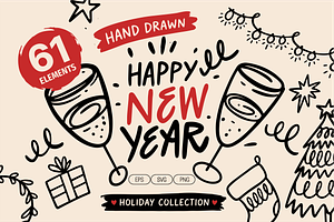 Christmas & New Year Doodles