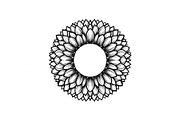 Floral Mandala Circle Frame Bundle, an Illustration by Gaye Art (Thumbnail 14 of 51)