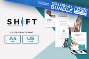 Shift Powerpoint Template - US & A4, a Presentation Template by Reshapely (Thumbnail 1 of 25)
