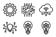 40 Small Business Icon Set, an Outline Icon by adenpinkstore (Thumbnail 7 of 13)