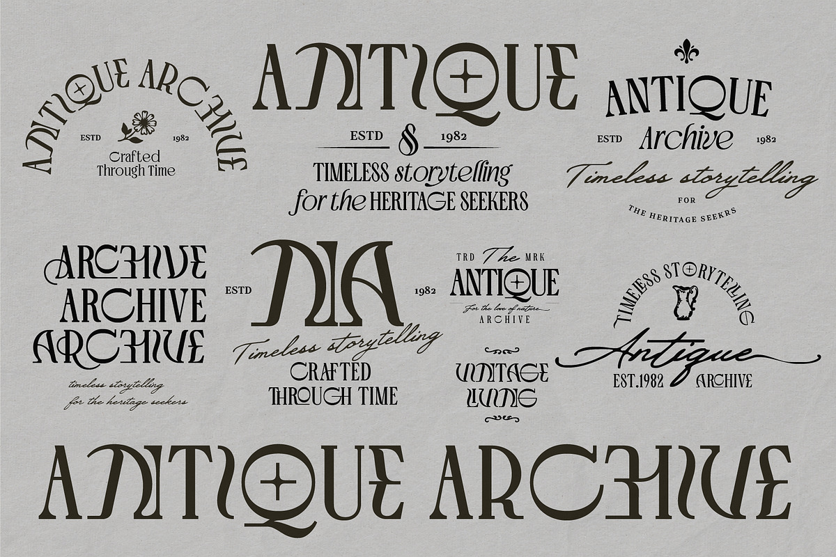 The Villas Luxury Display Serif, a Serif Font by Nollev (Photo 4 of 11)