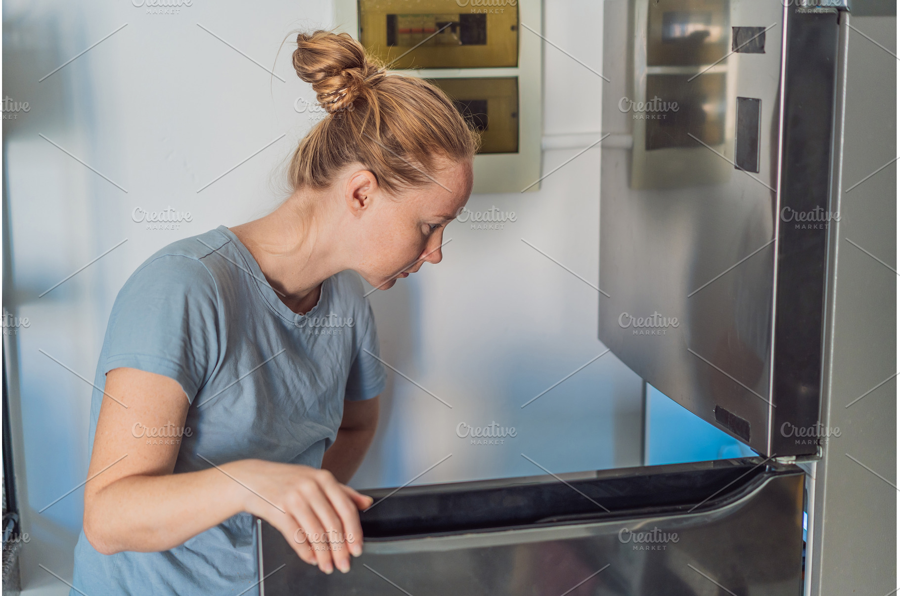 Woman preparing breakfast in a, a Food & Drink Photo by Elizaveta Galitskaya