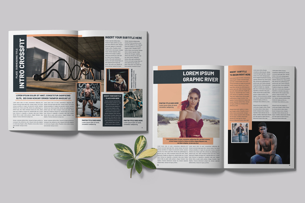 Magazine Template, a Magazine Template by Ultimate Template Shop (Photo 4 of 7)