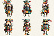 Quirky Nutcracker Clipart, an Illustration by DreamCafeArt (Thumbnail 4 of 6)