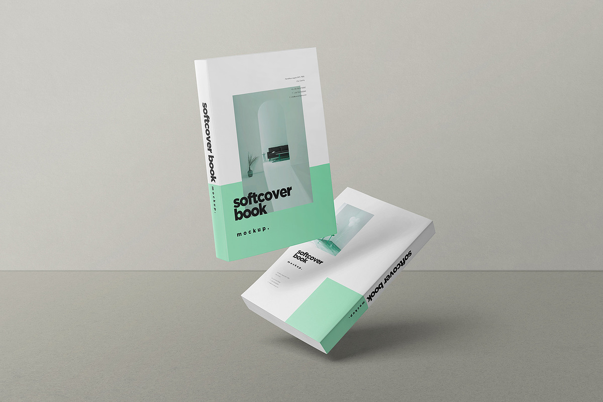 Book Mockup, a Product Mockup by GfxFoundry (Photo 1 of 6)