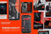 Desmont Instagram Post and Story, a Social Media Template by Compaq_Creative (Thumbnail 1 of 10)