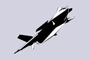 Chinese Military jet aircraft, a Transportation Illustration by Sumberpangan (Thumbnail 3 of 3)