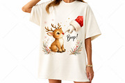 Boop Cute Reindeer Santa Hand PNG, a Seasonal Illustration by Canvas Craft (Thumbnail 4 of 5)