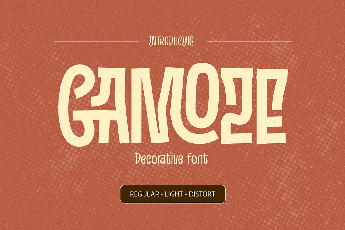 Gamoze - Stylish Decorative Font, a Sans Serif Font by Grontype (Photo 1 of 8)