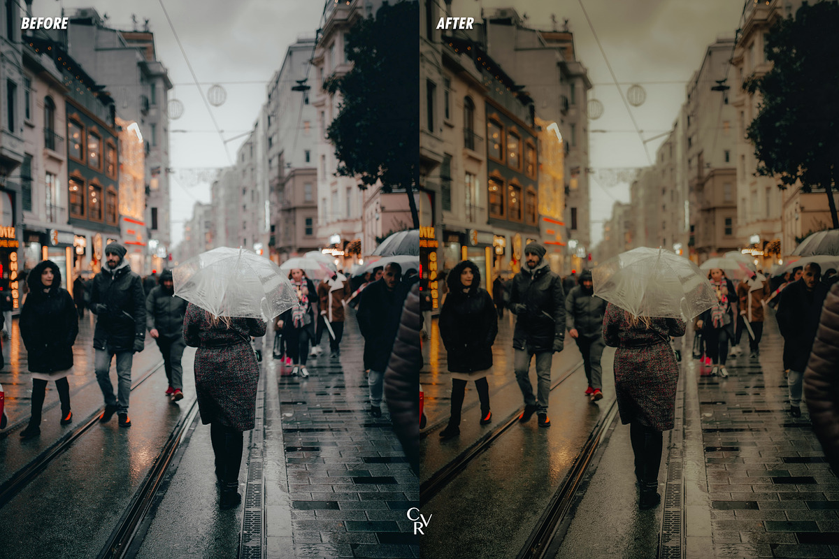 15 Rainy Lightroom Presets, a Preset Add-On by CVR Presets (Photo 4 of 8)