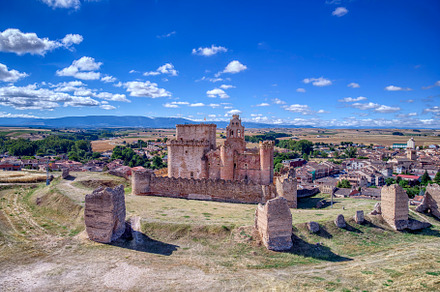 Turegano castle in the province of Segovia in Castilla y Leon., an Architecture Photo by CreativePhotoSpain