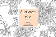 Sunflower Vine, an Object Graphic by VictoriaKStudio (Thumbnail 1 of 5)