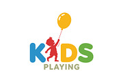 Kids Playing Logo | Childcare & Toys, a Branding & Logo Template by Master Design (Thumbnail 2 of 2)