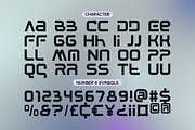 Corpta - Futuristic Tech Modern, a Sans Serif Font by Pandeka Studio (Thumbnail 8 of 9)