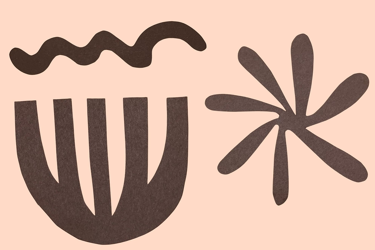 Black Abstract 62 individual shapes, an Object Graphic by Eryn Rose Design (Photo 6 of 13)