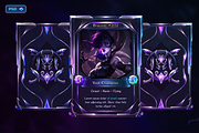 Trading Game Cards (TCG) Template, a Graphic by PIXARTS STORE (Thumbnail 3 of 4)