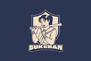 Sukeban Logo Template, a Branding & Logo Template by Kreasi Malam (Thumbnail 4 of 4)