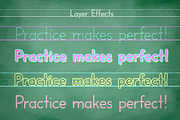 Dash to School - a handwriting font, a Sans Serif Font by Comicraft Fonts (Thumbnail 5 of 6)