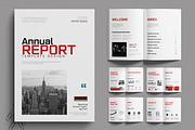 Annual Report Brochure Design, a Brochure Template by MightyDesign (Thumbnail 1 of 6)