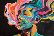 74 Paint splash faces, a Person Illustration by Handmadefont (Thumbnail 10 of 12)