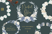 Neutral Beige Flowers Watercolor, a Texture Illustration by LABFcreations (Thumbnail 12 of 15)