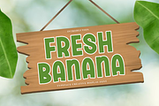 Fresh Banana, a Script Font by FreshTypeINK (Thumbnail 1 of 8)