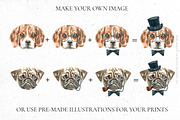 Dog Character Creator Animal clipart, an Animal Illustration by Catherine Wheel (Thumbnail 11 of 19)