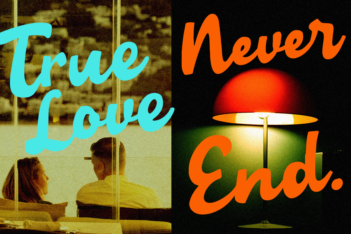 Night Fiesta Nostaligic Font, a Script Font by Littlehand (Photo 7 of 9)