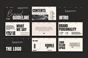 Gobble | Bundle Brand Guidelines, a Presentation Template by Artisan Vibes (Thumbnail 5 of 9)