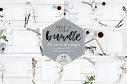 Fall In Love Bundle Mockups + Bonus, a Product Mockup by Salt Color Studio (Thumbnail 1 of 14)