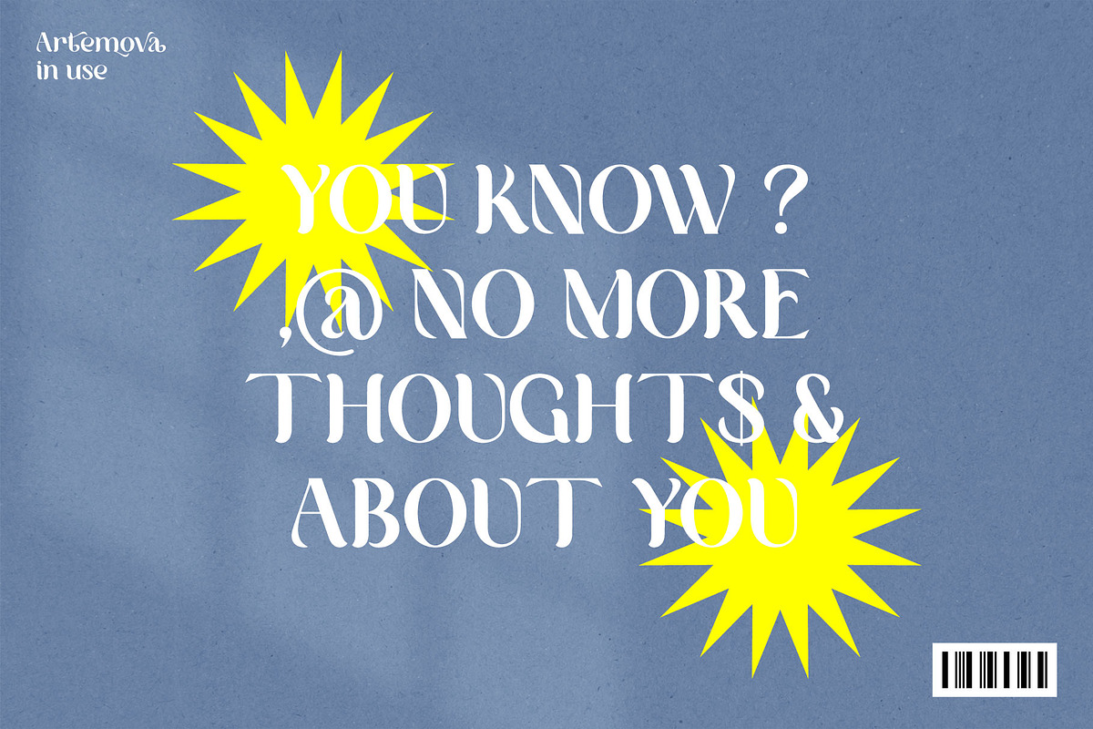 Artemova - Modern Serif Font, a Serif Font by Eztudio (Photo 8 of 15)