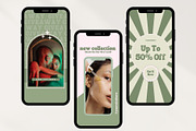 Green Instagram Story Template Canva, a Social Media Template by Boltik Studio (Thumbnail 2 of 8)