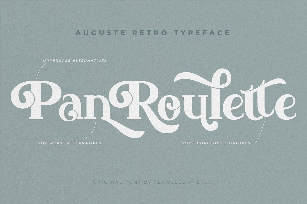 Auguste, a Sans Serif Font by Flawless And Co (Photo 6 of 12)