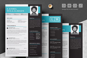 Resume Template 3 Pages Word Cv