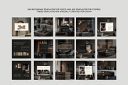 Interior Design Instagram Bundle III, a Social Media Template by Instprofi | Studio Estimo (Thumbnail 19 of 49)