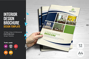 Interior Brochure Template V2, a Brochure Template by JanySultana (Thumbnail 1 of 12)