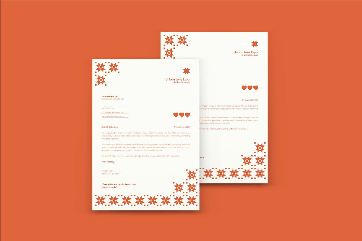 Urban Lens - Letterhead, a Card Template by Fannan Studio (Photo 3 of 3)