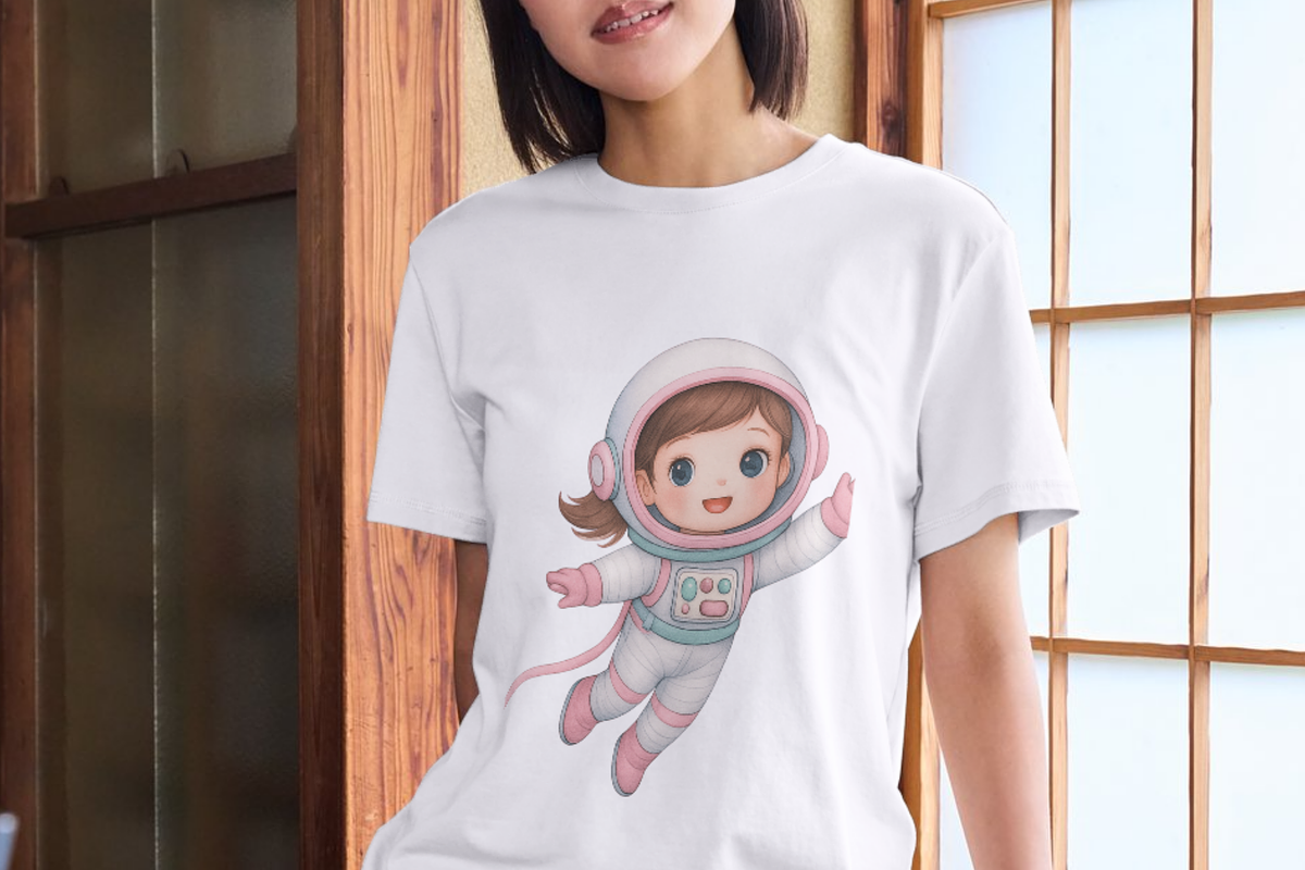 Pink Astronaut Clipart, Space Girl, a Person Illustration by VM PARTYS  BY TAIRUMA (Photo 10 of 10)